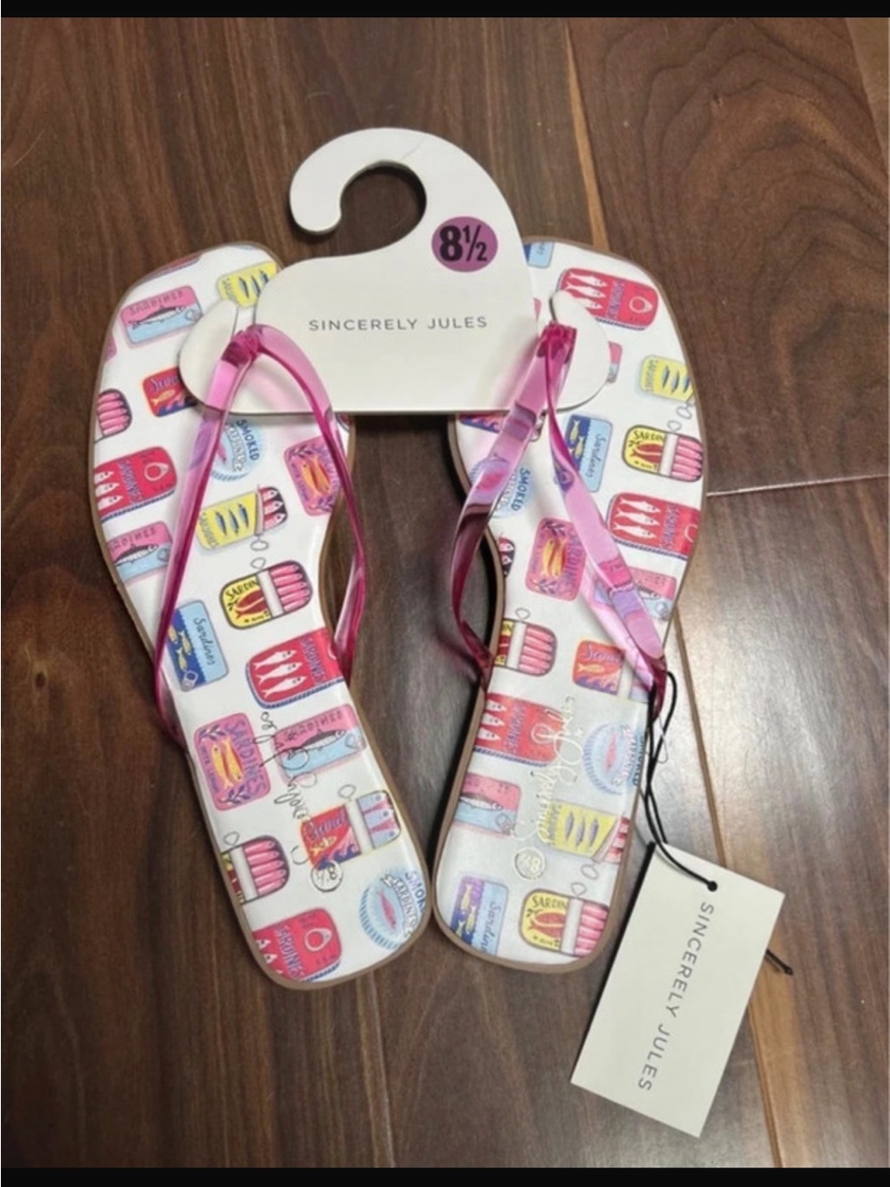 NWT ~ SINCERELY JULES SARDINES SANDALS sz 8.5